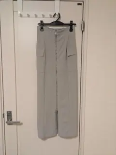☆良品☆RADIATEグレー タイトスカート ジッパー付き