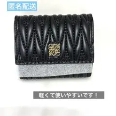 よぞら様専用　ブラック　【新品未使用】ALTROSE　3ツ折財布　ミニ財布