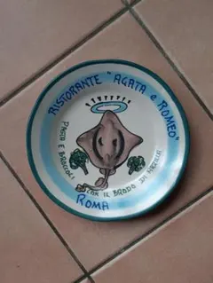 ブオンリコルド イタリア製絵皿 1999 Ristorante Ferrando - メルカリ