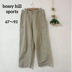 bossy hill sports カーゴパンツ ベージュ シンプル