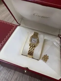 あんしん鑑定】Cartier ミニベニュワール ゴールド 金無垢腕時計 