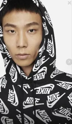 ◆新品未使用◆ NIKE ナイキ ビッグロゴ 廃盤 スウッシュ パーカー