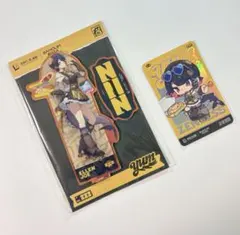 韓国　ゼンレスゾーンゼロ PIZZA コラボ エレン　アクリルスタンド　カード