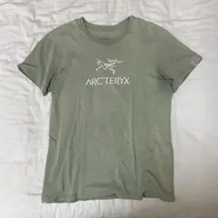 即売れXL】アークテリクス 始祖鳥 ブランドロゴ 人気のオリーブ色 T 
