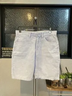 UNITED ARROWSコーデュロイショートパンツ　水色　M 可愛い　爽やか