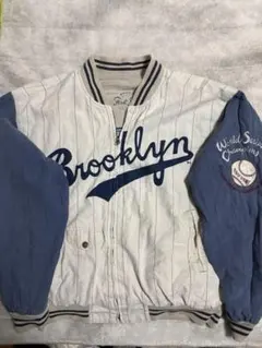 BROOKLYN BANKS スタジャン サイズL 美品 DEARLAUREL BROOKLYN BANKS スタジャン ブラック - メルカリ