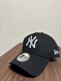 【美品】NYヤンキース NEWERA SNAPBACK Black CAP