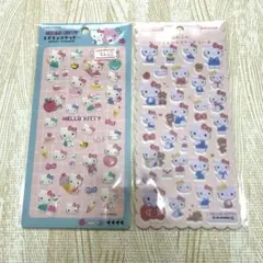 エポキシステッカー　ふわふわサンリオキャラクターズシール　ハローキティ　サンリオ