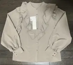 RETRO GIRL レトロガール　フリルブラウス　長袖