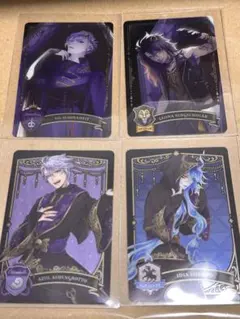 ツイステ ウエハース 寮長 レオナ アズール ヴィル イデア