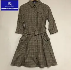 バーバリーブルーレーベル美品ワンピース