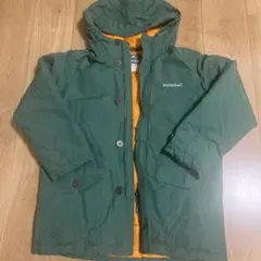 mont-bell Kid's 150 中綿コート 緑