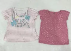 【100】 半袖 Tシャツ トップス　女の子
