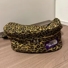 美品♡ノースフェイス パープルレーベル レオパードショルダーバッグ