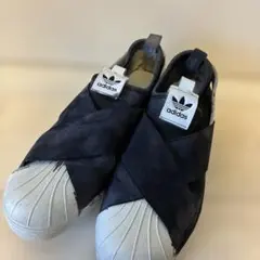 adidas スリッポン　染め加工
