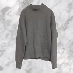 OPAQUE.CLIP【38(M)】 ハイネックセーター ブラウン　スリットあり