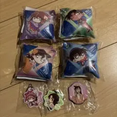 名探偵コナン　くら寿司　クッションチャーム　コンプリート