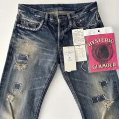 HYSTERIC GLAMOUR サイズ28 小窓 キムタク　HERO ヒステリックグラマーキムタクデニムHERO小窓ウインドウ - メルカリ