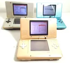★読み込み確認済★　ニンテンドーDS 本体 3色セット　シルバーホワイトブルー