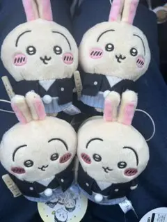 ちいかわ うさぎ お正月マスコット タグ付き 4個セット まとめ売り