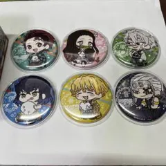 鬼滅の刃 わちゃっと！トレーディング缶バッジ6種