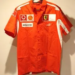 PUMA Ferrari 半袖シャツ 赤