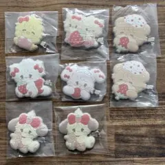 mikko ふわっとフロッキークリップグミ　ヘアクリップ　まとめ売り