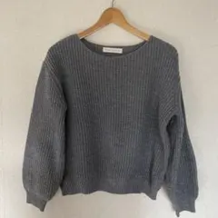 《センスオブプレイス》ニット　バルーンスリーブ