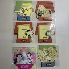 ファミリーマートスヌーピー 台紙付きタイカットステッカーセット/未使用