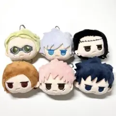 呪術廻戦 じとっと JITOT フェイスぬいぐるみキーホルダー コンプリート