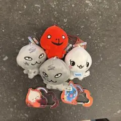 しずくちゃんマスコットカラビナ 6点セット