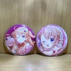 ご注文はうさぎですか？ ごちうさ ココア 缶バッジ ラバーストラップ