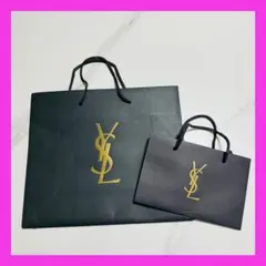YSL イヴ・サンローラン　紙袋　ショップ袋　2枚