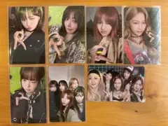 LE SSERAFIM DIFFERENT ソロジャケット盤　コンプリートセット