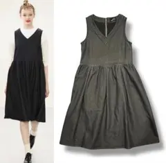 tricot COMME des GARCONS ノースリーブ ワンピース