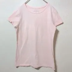 ソノマ 半袖 Tシャツ クルーネック M 桃 綿 ストレッチ デイリー オフィスのサムネイル