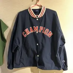 Champion ネイビー ジャケット Mサイズ
