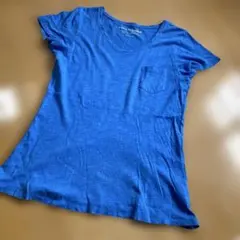 BACK NUMBER ブルー Tシャツ Mサイズのサムネイル