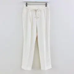 LAUTREAMONT ストライプ テーパードパンツ 40 ロートレアモン