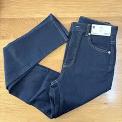 GU ハイウエストスキニージーンズ 67cm ネイビー