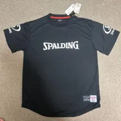 SPALDING バスケットボール Tシャツ ブラックのサムネイル