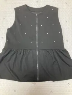 ペプラム　アウター　ベスト　ジレ　フォーマル