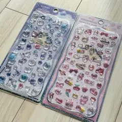 【即日発送】プチドロップステッカー(ももいろ、ユニコーン)２枚セット