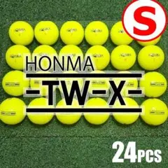 【S96】HONMA TW-X 黄 ロストボール 24球