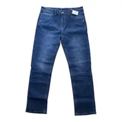1点限り⭐️ジーンズ メンズデニム ストレートストレッチ 34インチ ブルー