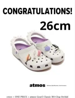 【新品】crocs × ONE PIECE × atmos ギア5 サンダル