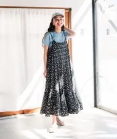 フリークスストア インド キャミマキシワンピース