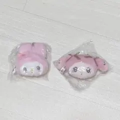 マイメロディ ぬいぐるみボールチェーン2 エンジェルピンク ローズピンク