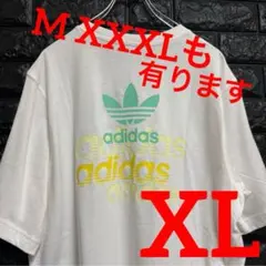 期間限定価格♪アディダスオリジナルス☆刺繍ロゴ☆バックプリント☆XL