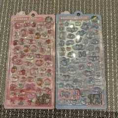 さ*く様 ボンボンドロップシール ももいろ　みずいろ　正規品